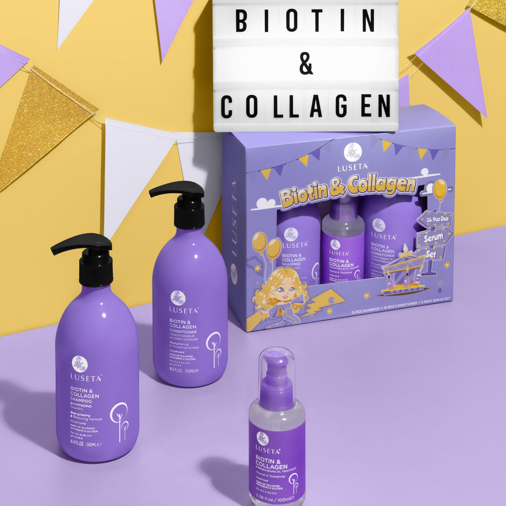 Biotin & Collagen Trio Set | Luseta Beauty