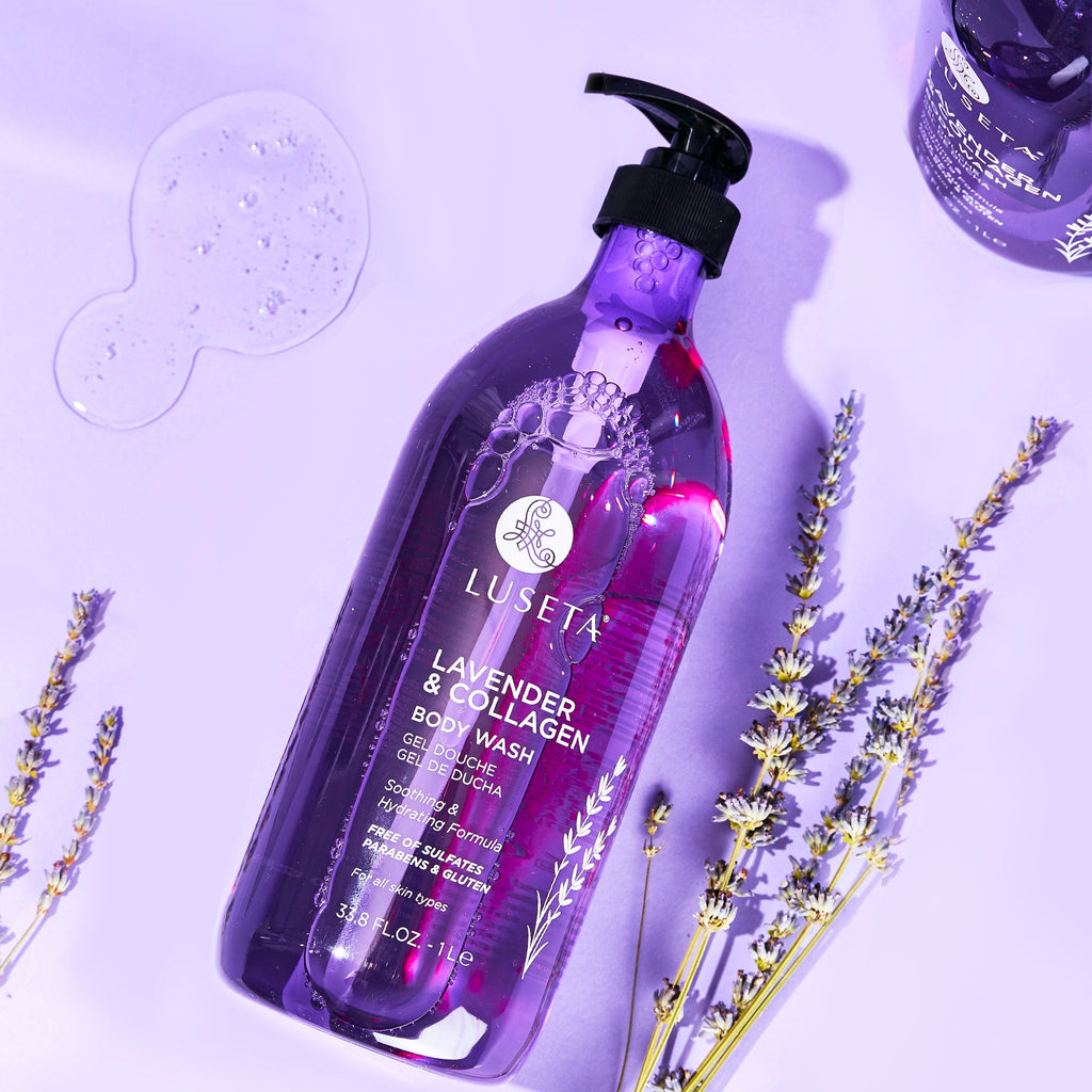 Lavender & Collagen Body Wash Luseta Beauty