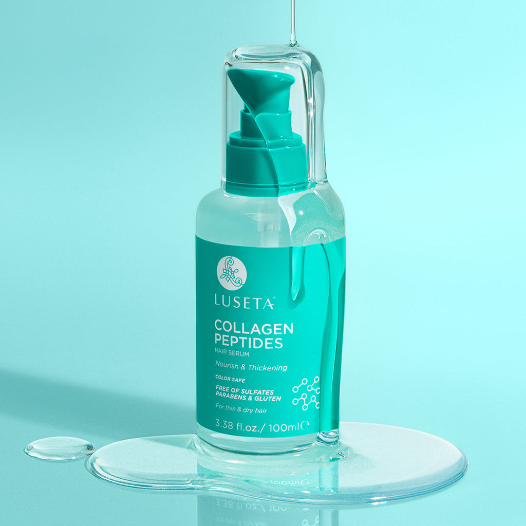 Collagen Peptides Hair Serum Hair Treatment Luseta Beauty 