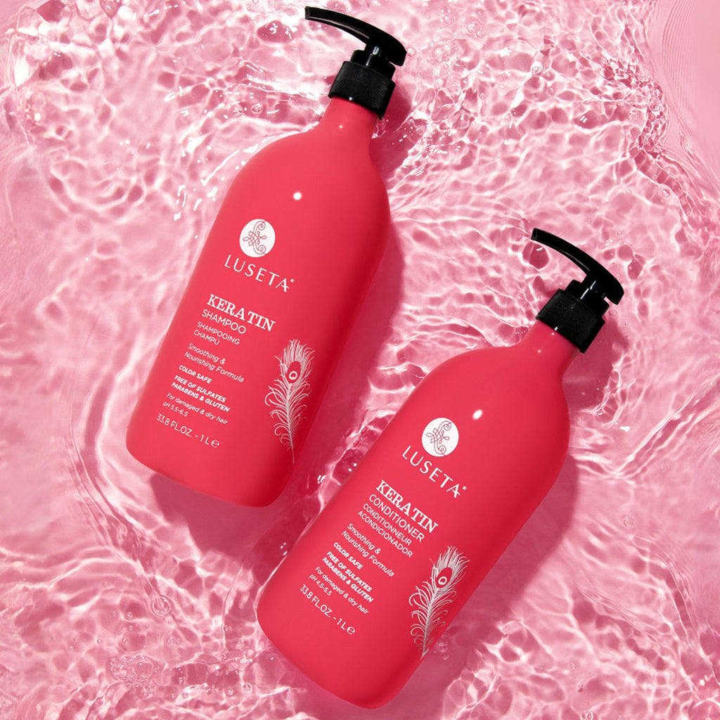 Keratin Bundle Bundle Luseta Beauty 1 x 33.8oz Shampoo & Conditioner Set 
