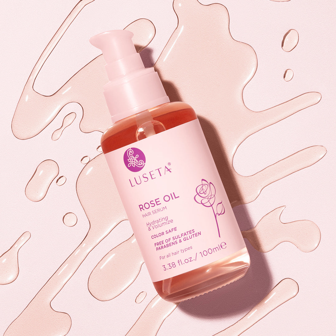 Gorgeous Rose Oil For Hair Design in 4K Gorgeous Rose Oil For Hair Design in 4K