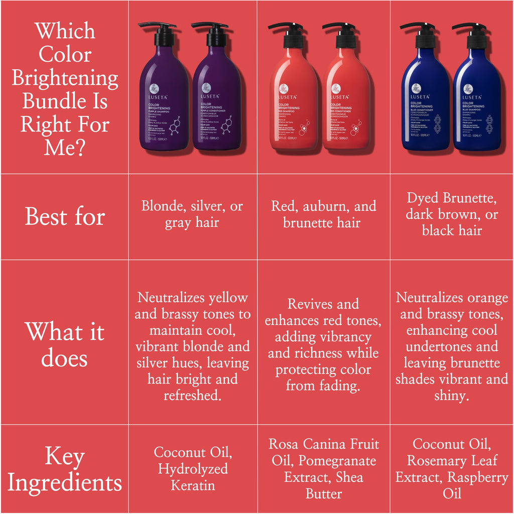 Color Brightening Red Bundle | Luseta Beauty