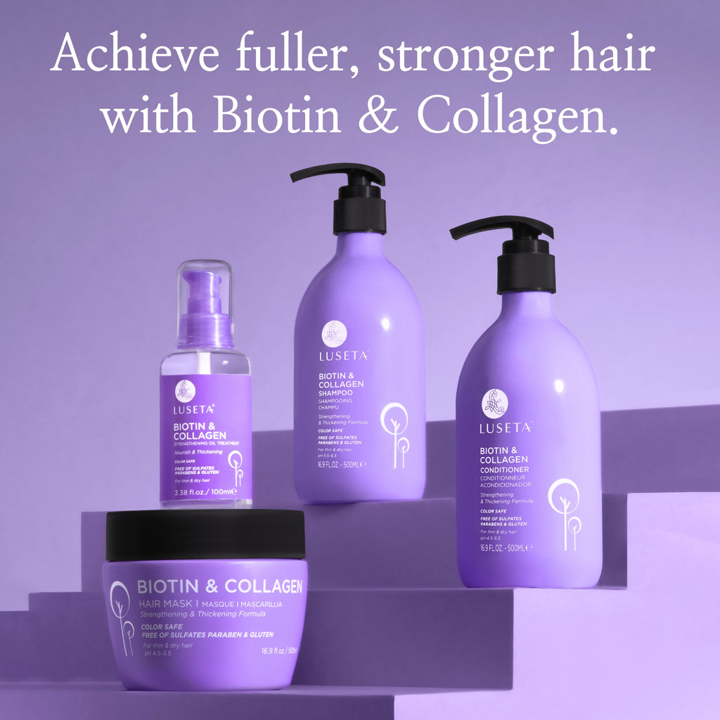 Biotin & Collagen Trio Set - Luseta Beauty