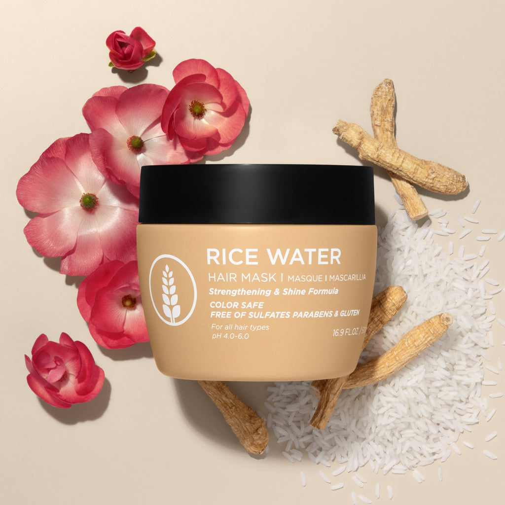 Rice Water Hair Mask - Luseta Beauty