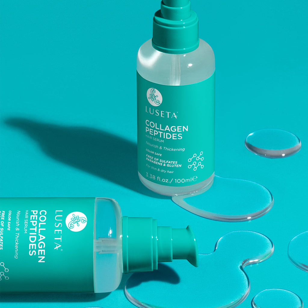 Collagen Peptides Hair Serum Hair Treatment Luseta Beauty 