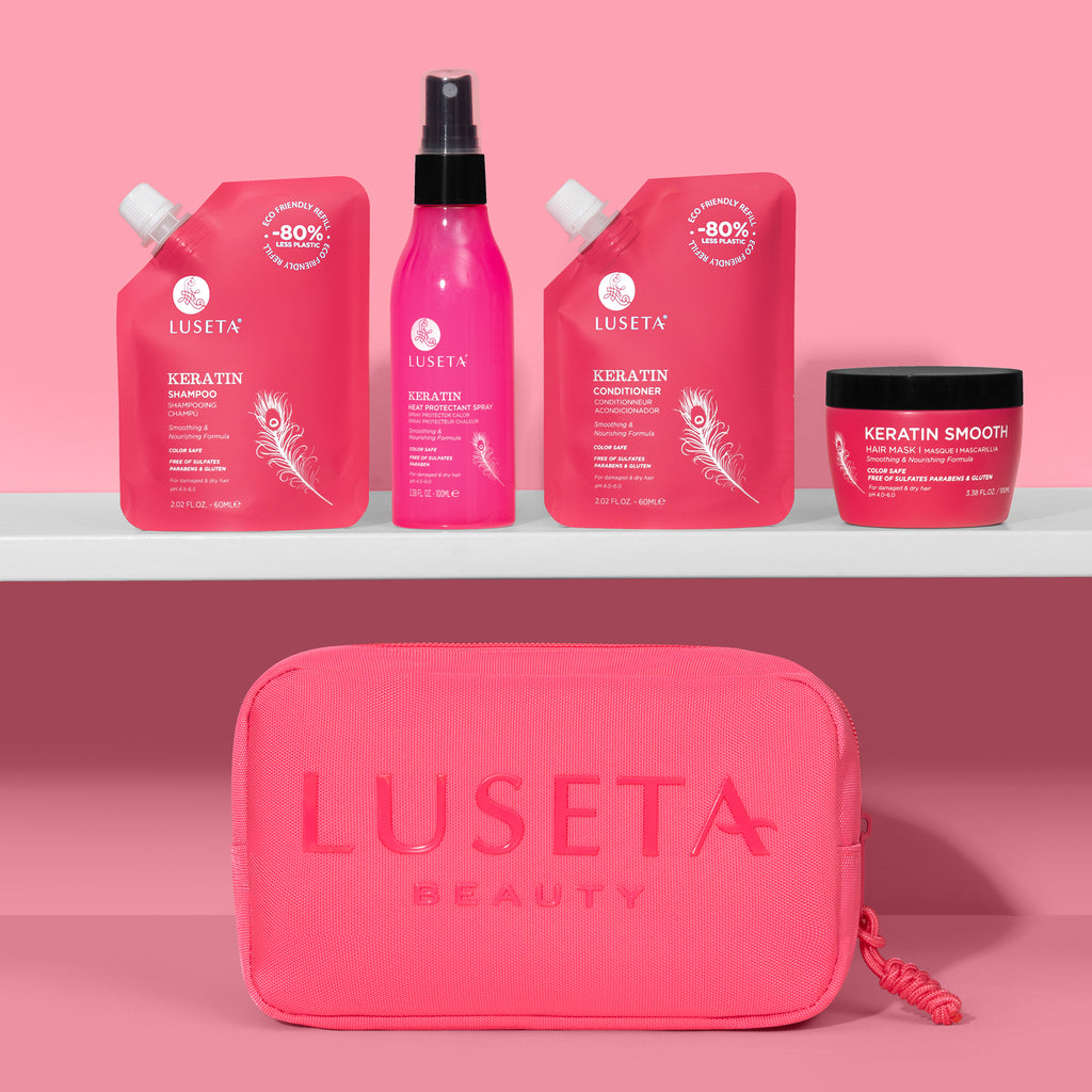 Keratin Jet-Set Hair Smooth Kit - Luseta Beauty
