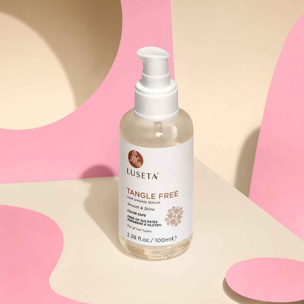 Tangle Free Hair Shining Serum Hair Treatment Luseta Beauty 