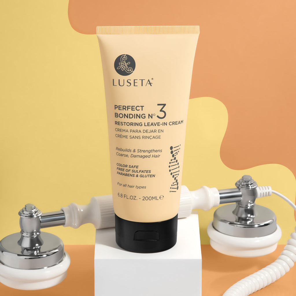 Perfect Bonding No.3 Restoring Leave-in Cream Hair Treatment Luseta Beauty 6.8oz 