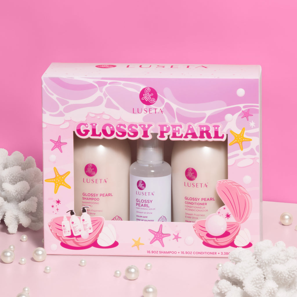 Glossy Pearl Trio Set - Luseta Beauty