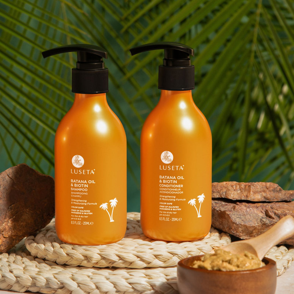 Batana Oil & Biotin Strengthening & Moisturizing Duo - Luseta Beauty