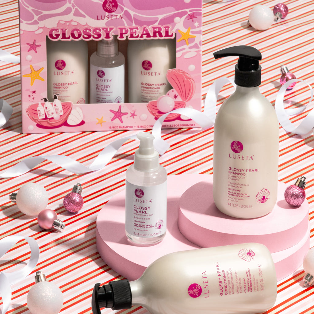Glossy Pearl Trio Set - Luseta Beauty