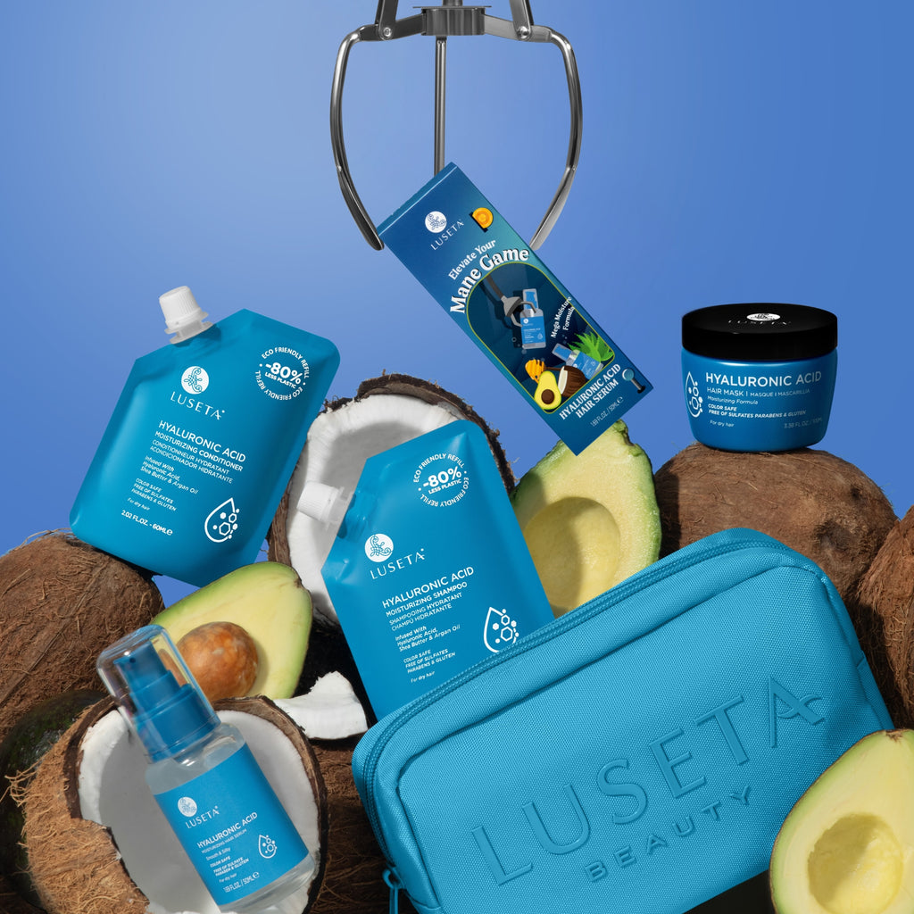 Hyaluronic Acid Jet-Set Hair Moisturizing Kit - Luseta Beauty