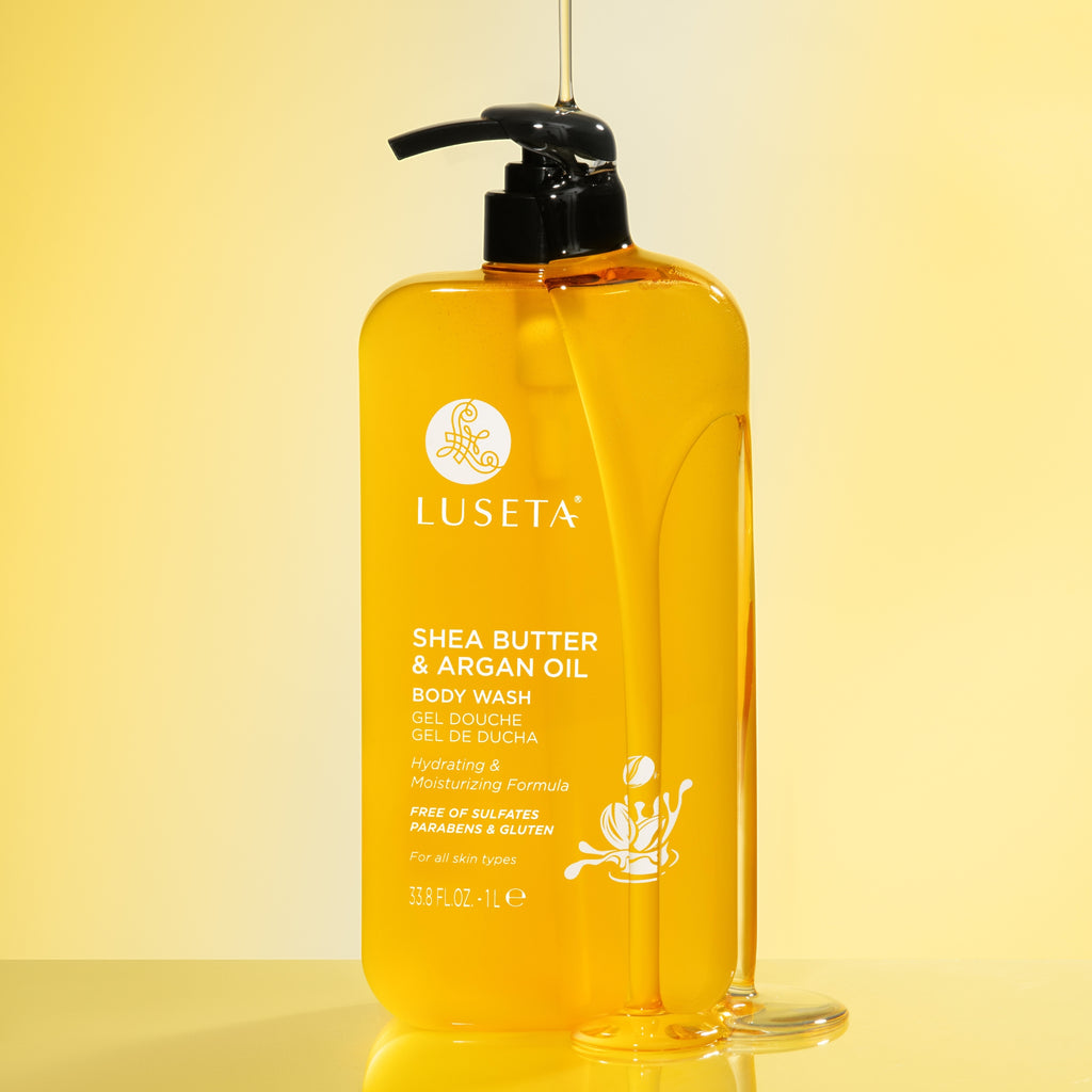 NEW Shea Butter & Argan Oil Body Wash - Luseta Beauty