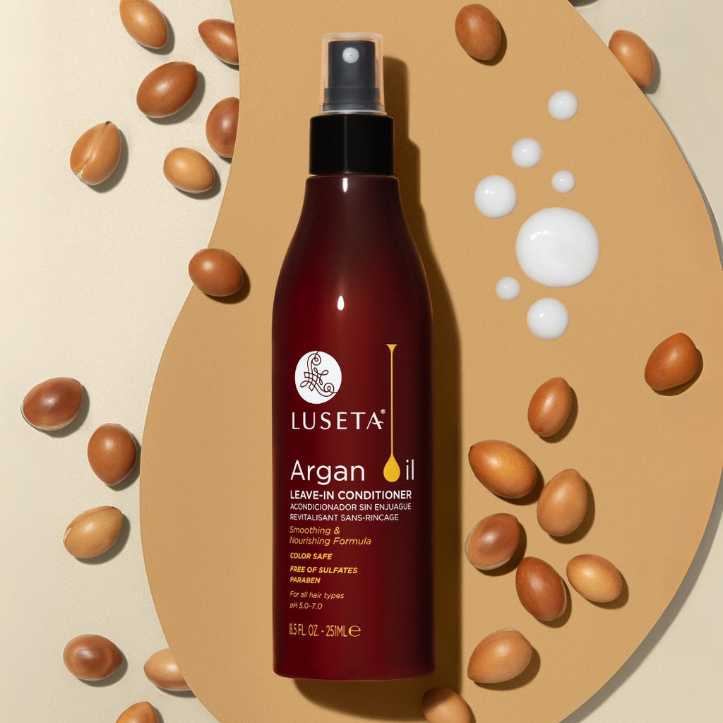 Argan Oil Leave-in Conditioner Hair Treatment Luseta Beauty 8.5oz 