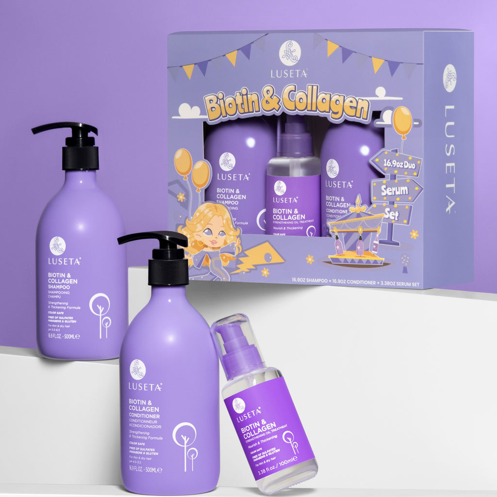 Biotin & Collagen Trio Set - Luseta Beauty