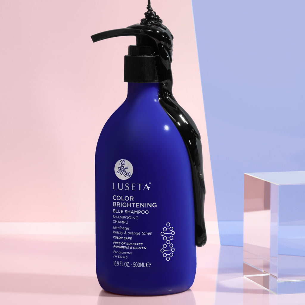 Color Brightening Blue Shampoo Shampoo Luseta Beauty 