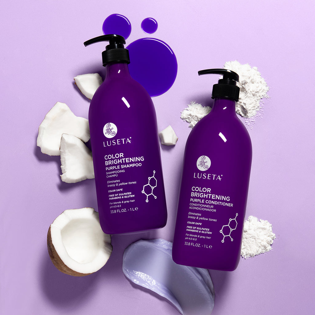 Color Brightening Purple Bundle - Luseta Beauty