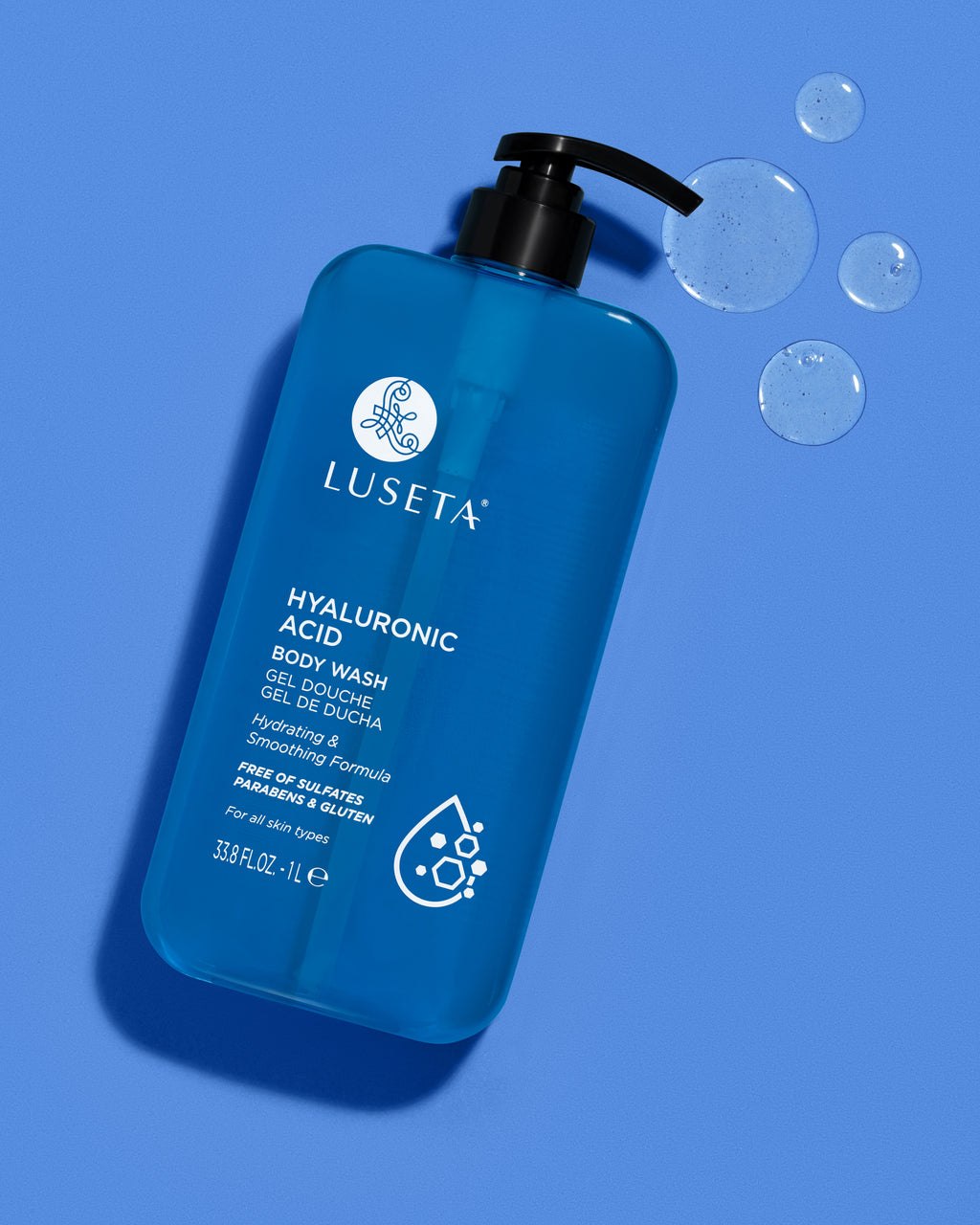 Hyaluronic Acid Body Wash - Luseta Beauty