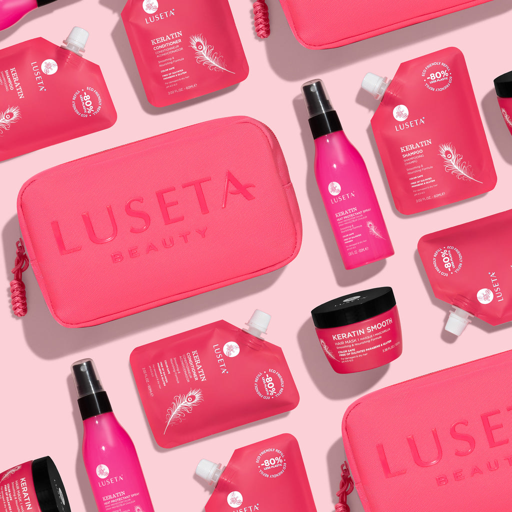 Keratin Jet-Set Hair Smooth Kit - Luseta Beauty