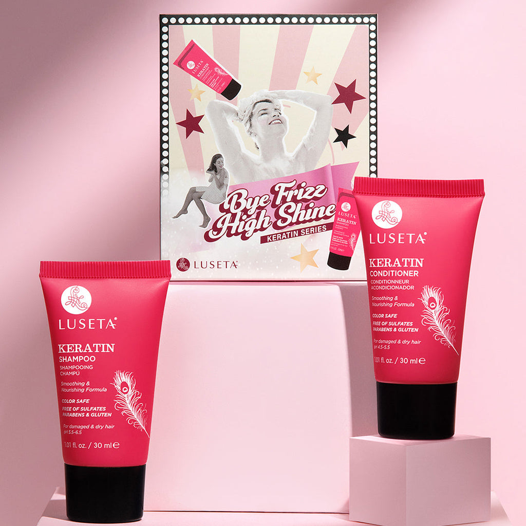 Keratin Bundle Bundle Luseta Beauty 1 x 1.01oz Shampoo & Conditioner Set 