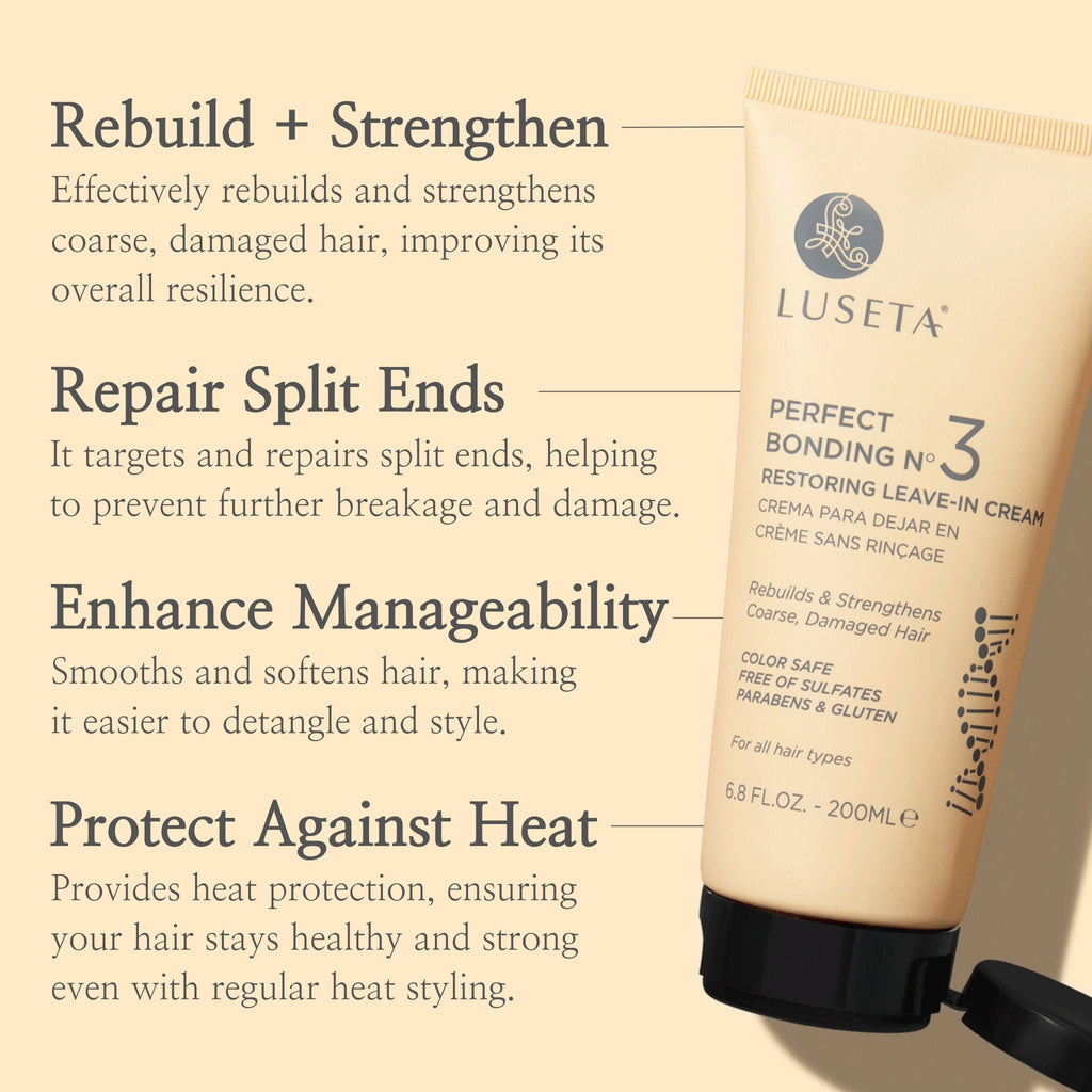 Perfect Bonding No.3 Restoring Leave-in Cream - Luseta Beauty