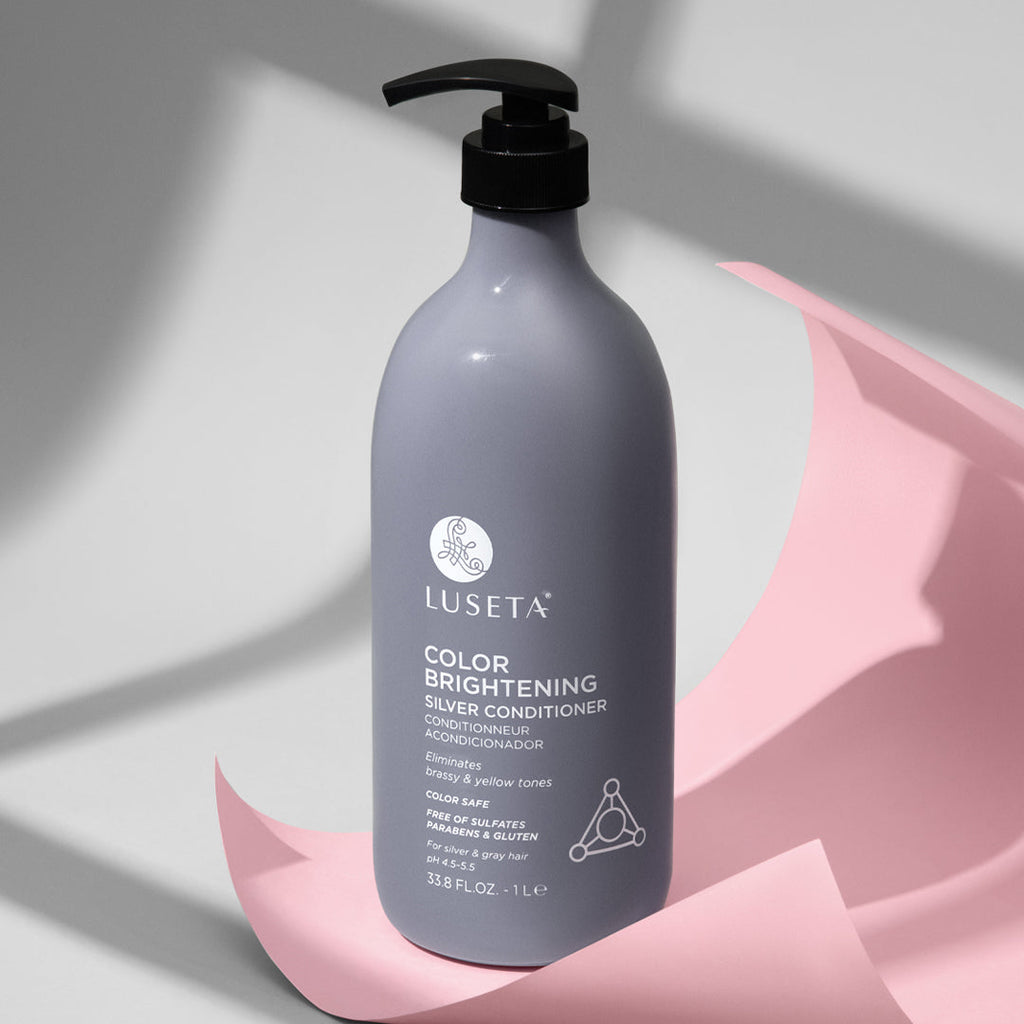 Color Brightening Silver Conditioner Conditioner Luseta Beauty 33.8oz 