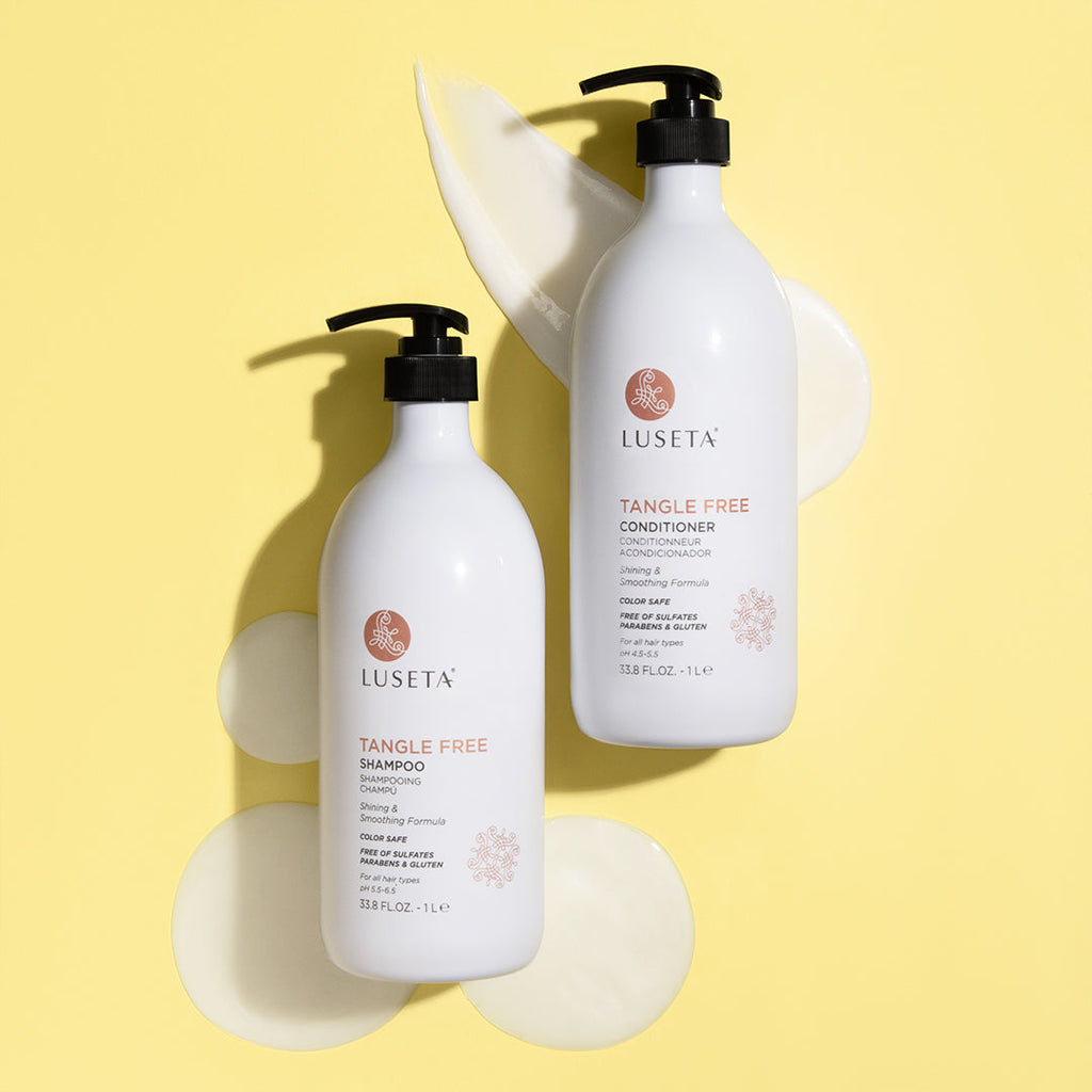 Tangle Free Bundle Haircare Set Luseta Beauty 2 x 33.8oz 