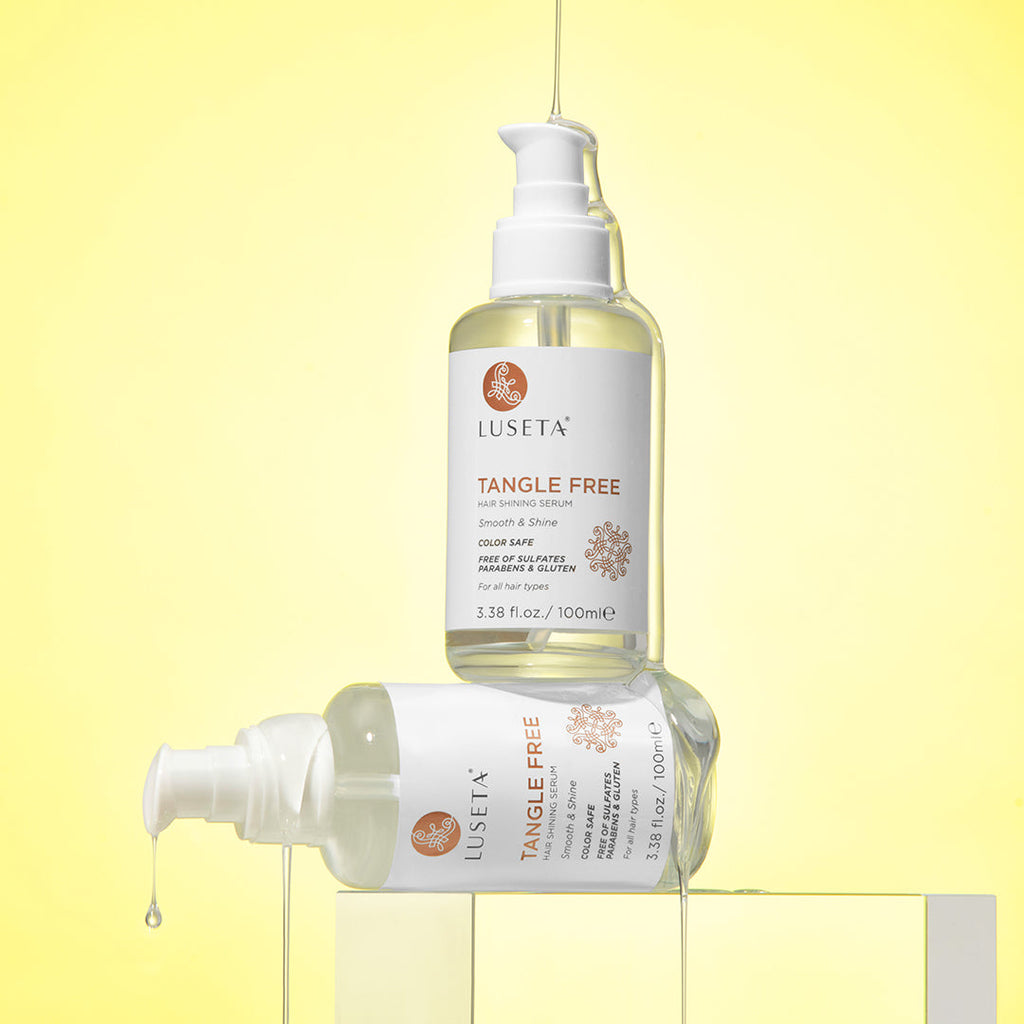 Tangle Free Hair Shining Serum Hair Treatment Luseta Beauty 3.38oz 