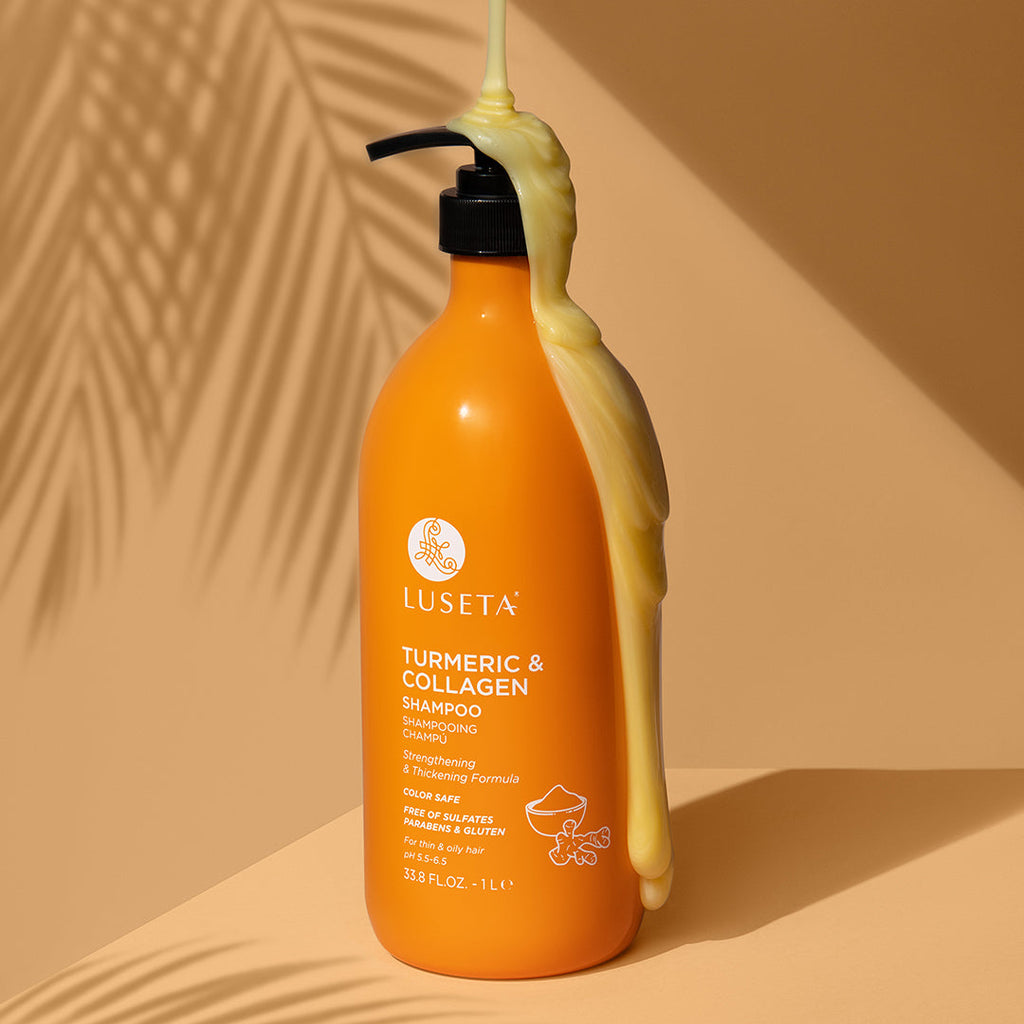 Turmeric & Collagen Shampoo Shampoo Luseta Beauty 33.8oz 