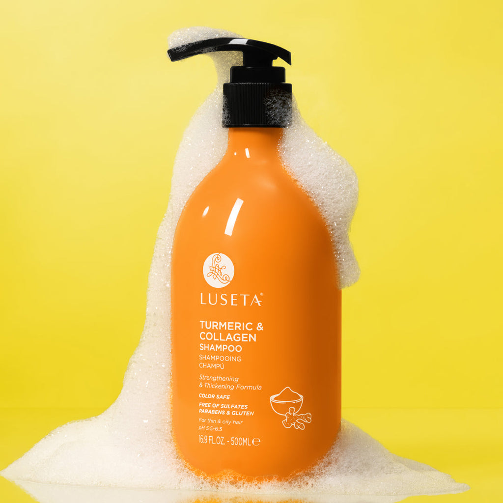 Turmeric & Collagen Shampoo Shampoo Luseta Beauty 16.9oz 