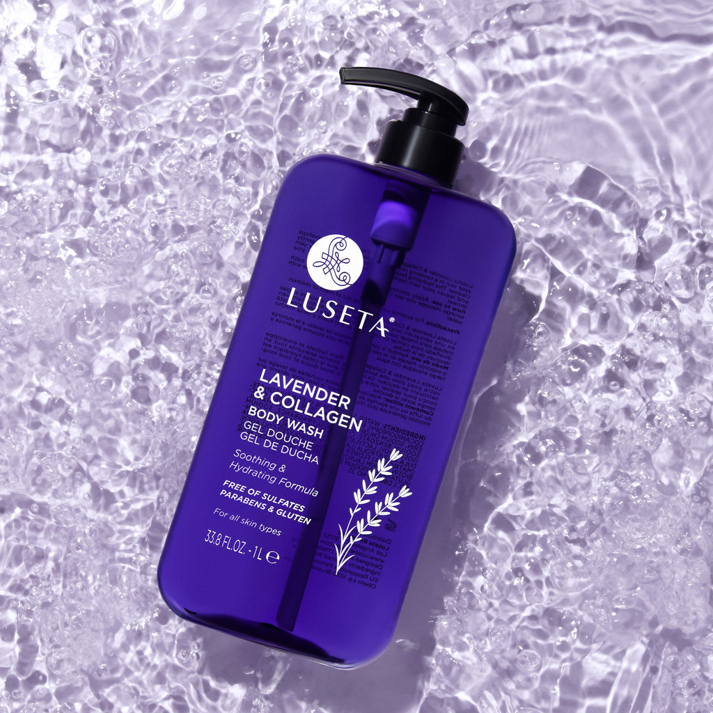 NEW Lavender & Collagen Body Wash - Luseta Beauty