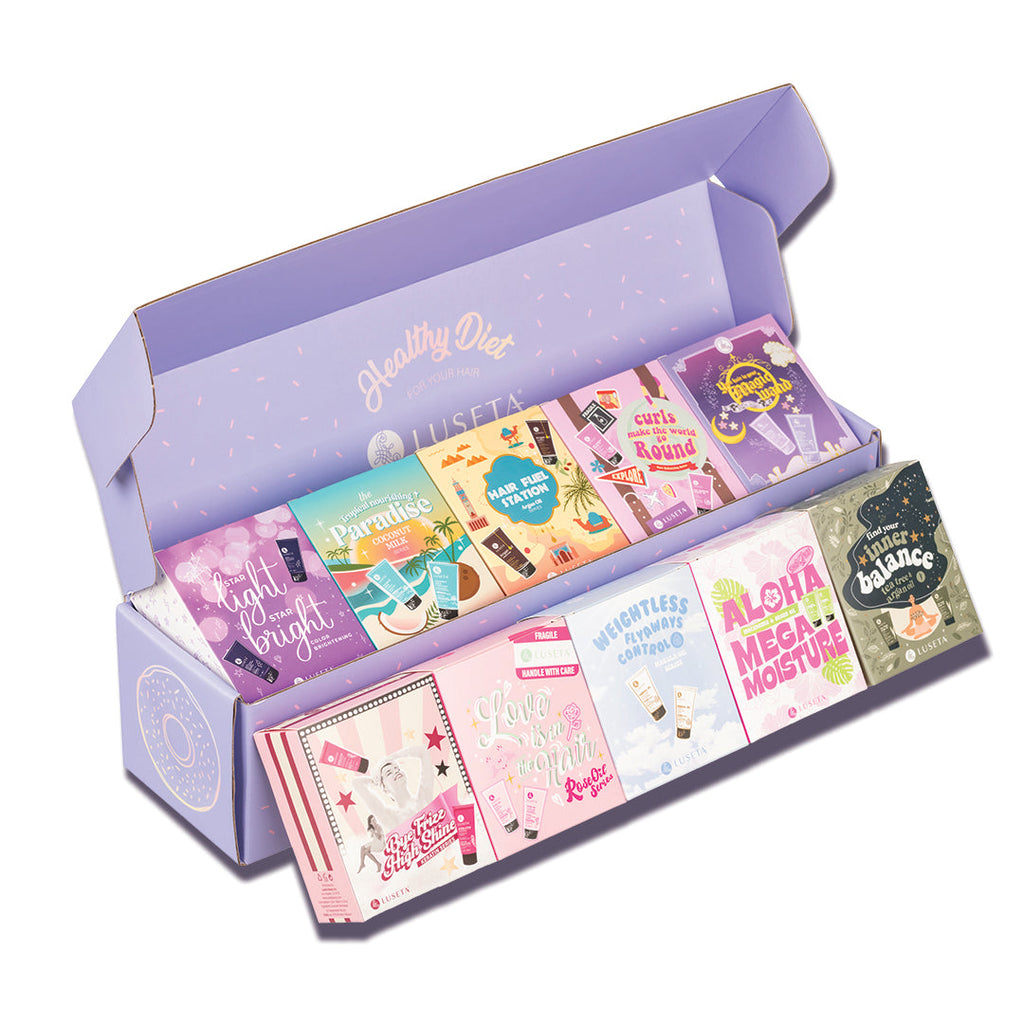 Mini Healthy Hair Starter Set Haircare Set Luseta Beauty 