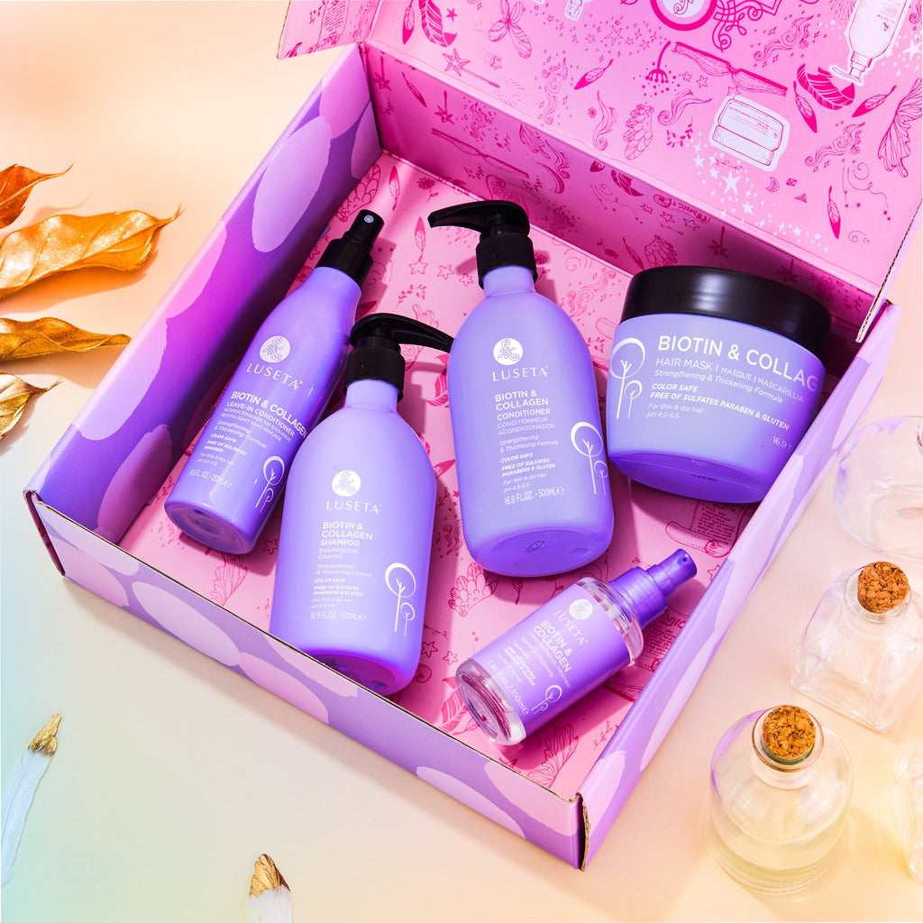 Magic Wand 6 Pcs Biotin Haircare Set - Luseta Beauty