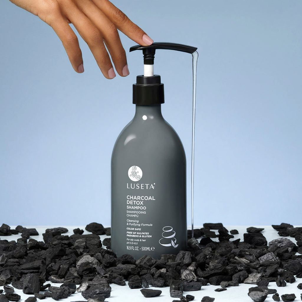 Charcoal Detox Shampoo Shampoo Luseta Beauty 16.9oz 