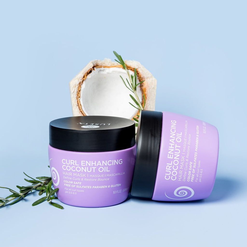 Curl Enhancing Hair Mask Hair Treatment Luseta Beauty 16.9oz 