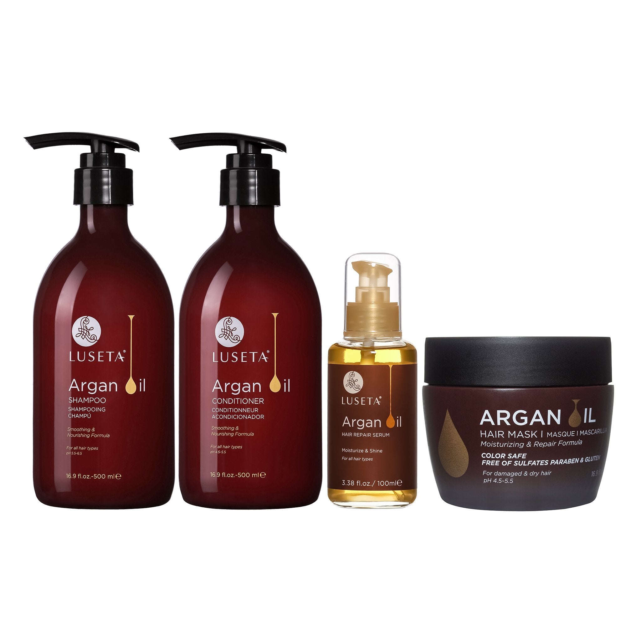 ++Argan Oil Bundle - Luseta Beauty++