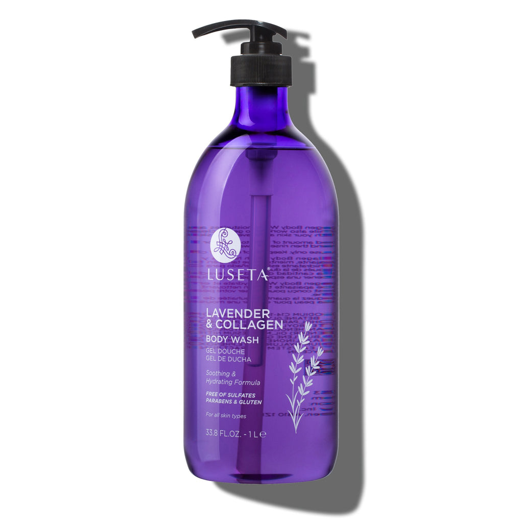 Lavender & Collagen Body Wash - Luseta Beauty