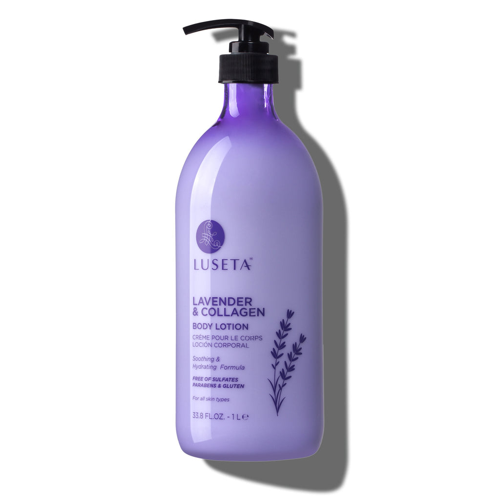 Lavender & Collagen Body Lotion - Luseta Beauty