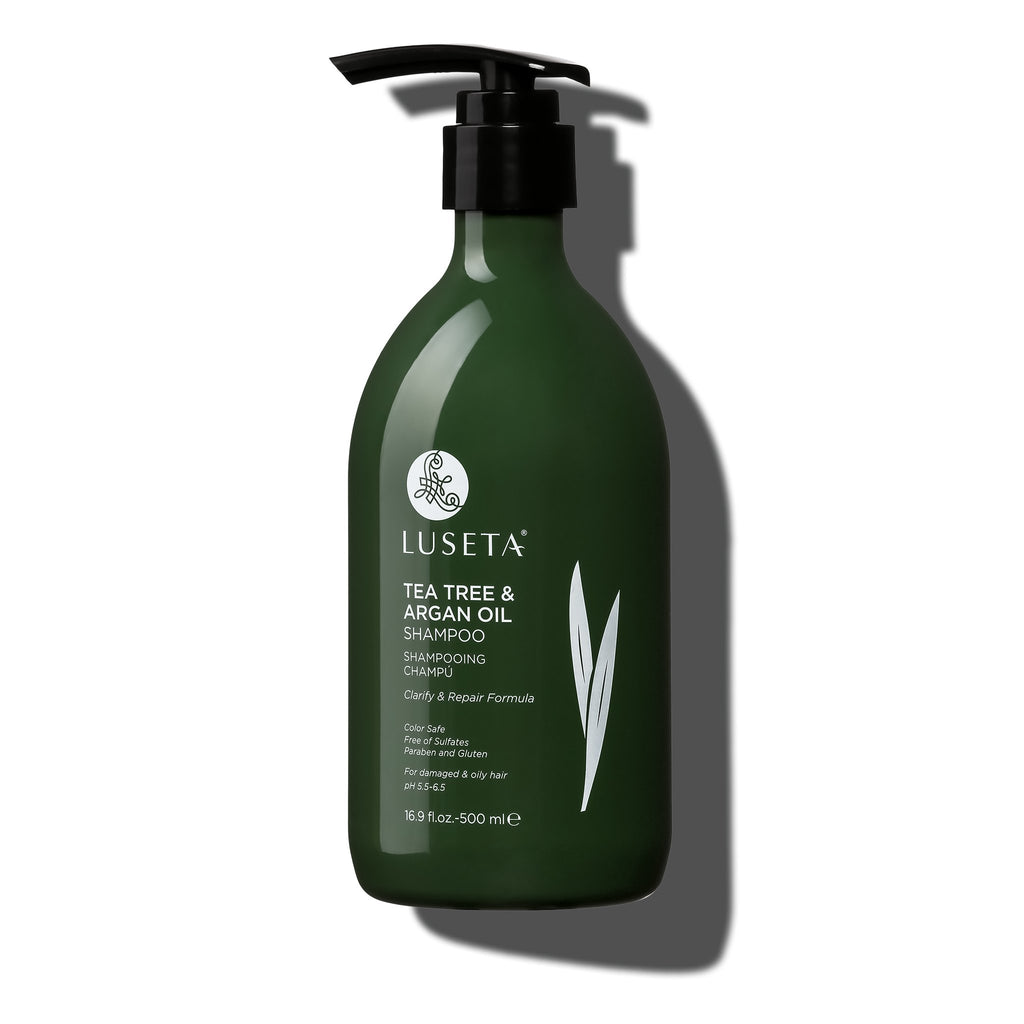 Tea Tree & Argan Oil Shampoo - Luseta Beauty