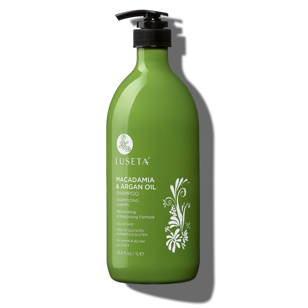 Macadamia & Argan Oil Shampoo - Luseta Beauty