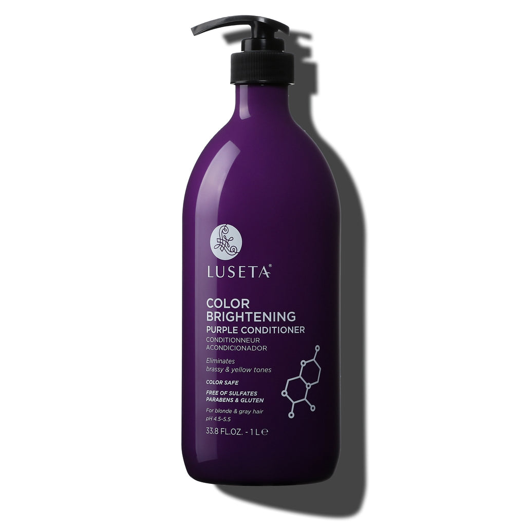 Color Brightening Purple Conditioner - Luseta Beauty