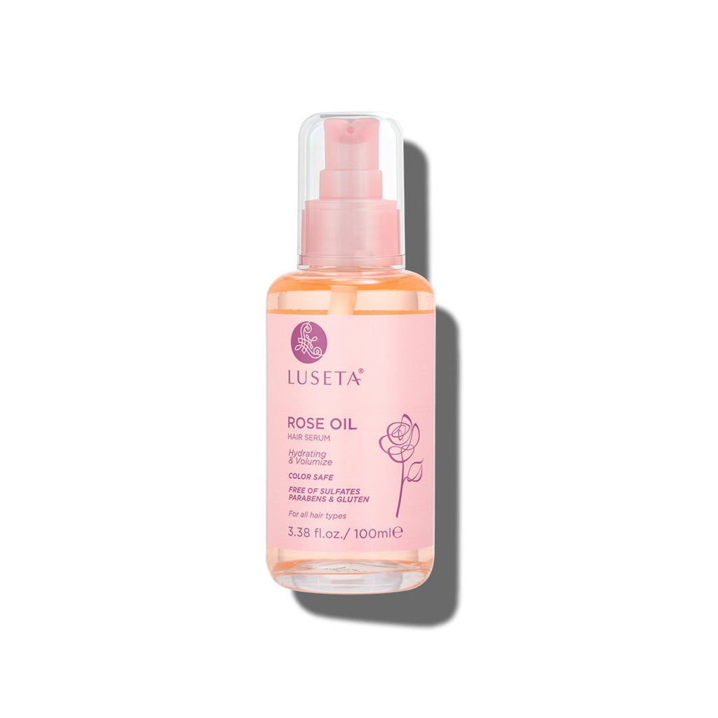 Rose Oil Hair Serum - Luseta Beauty