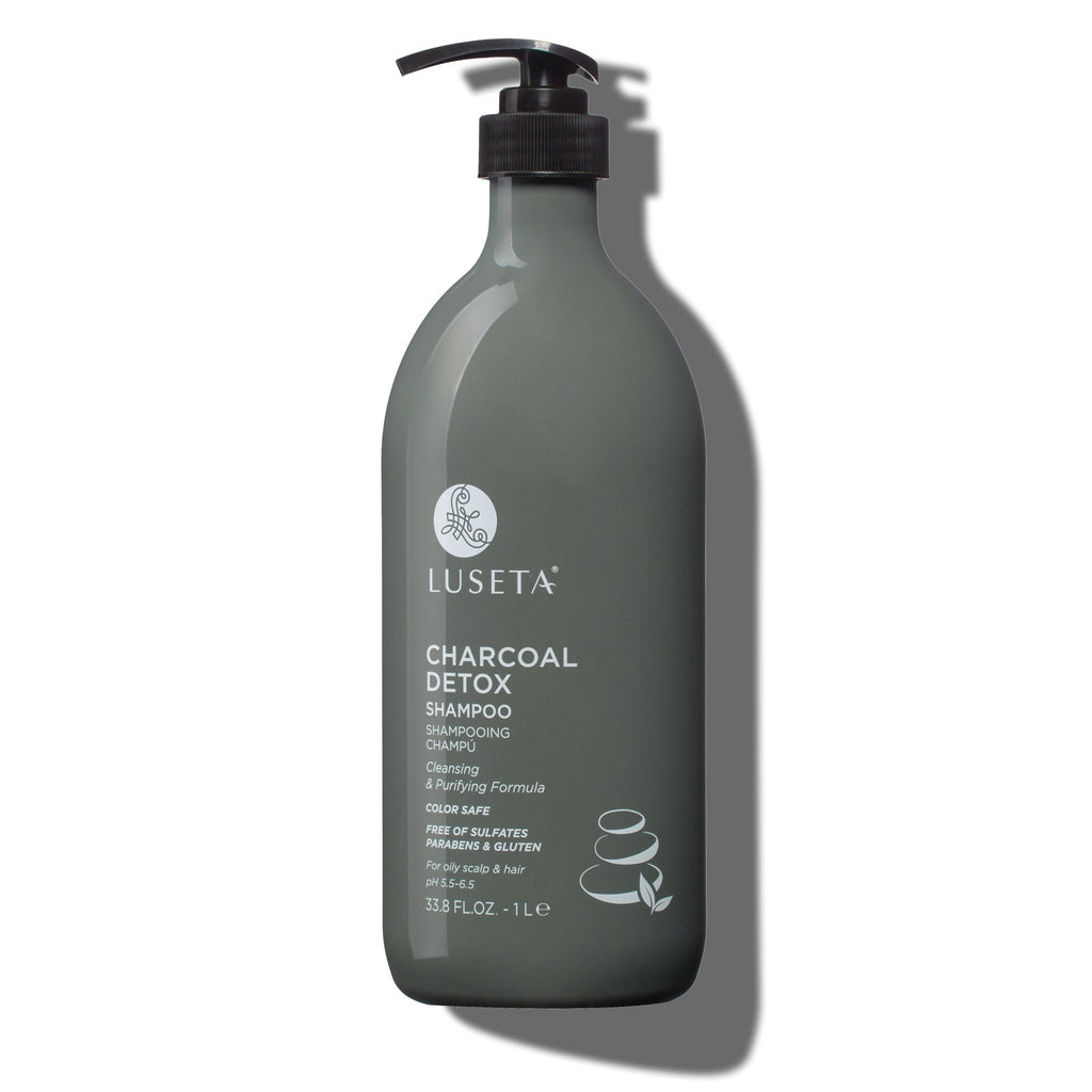 Charcoal Detox Shampoo - Luseta Beauty