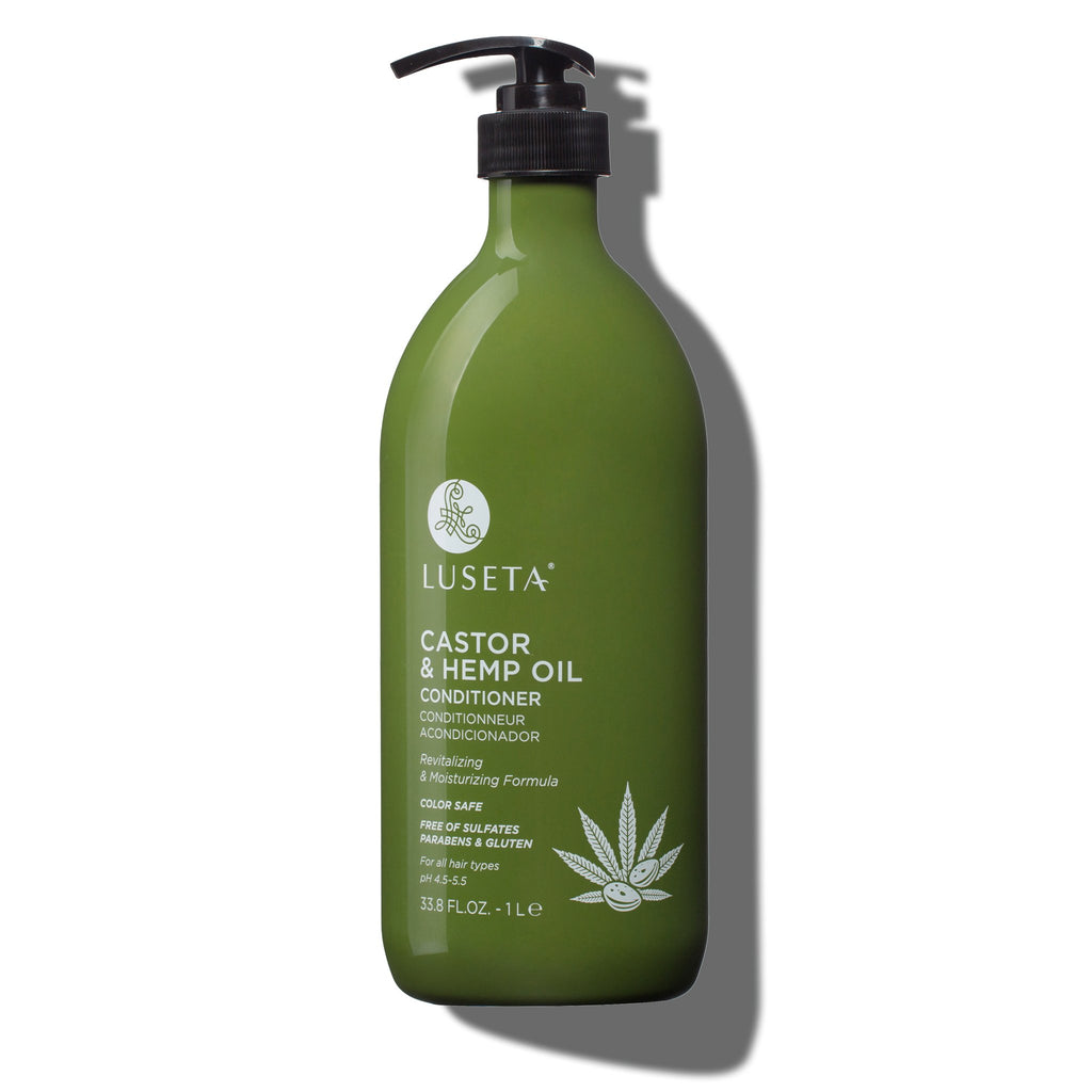 Castor & Hemp Oil Conditioner - Luseta Beauty
