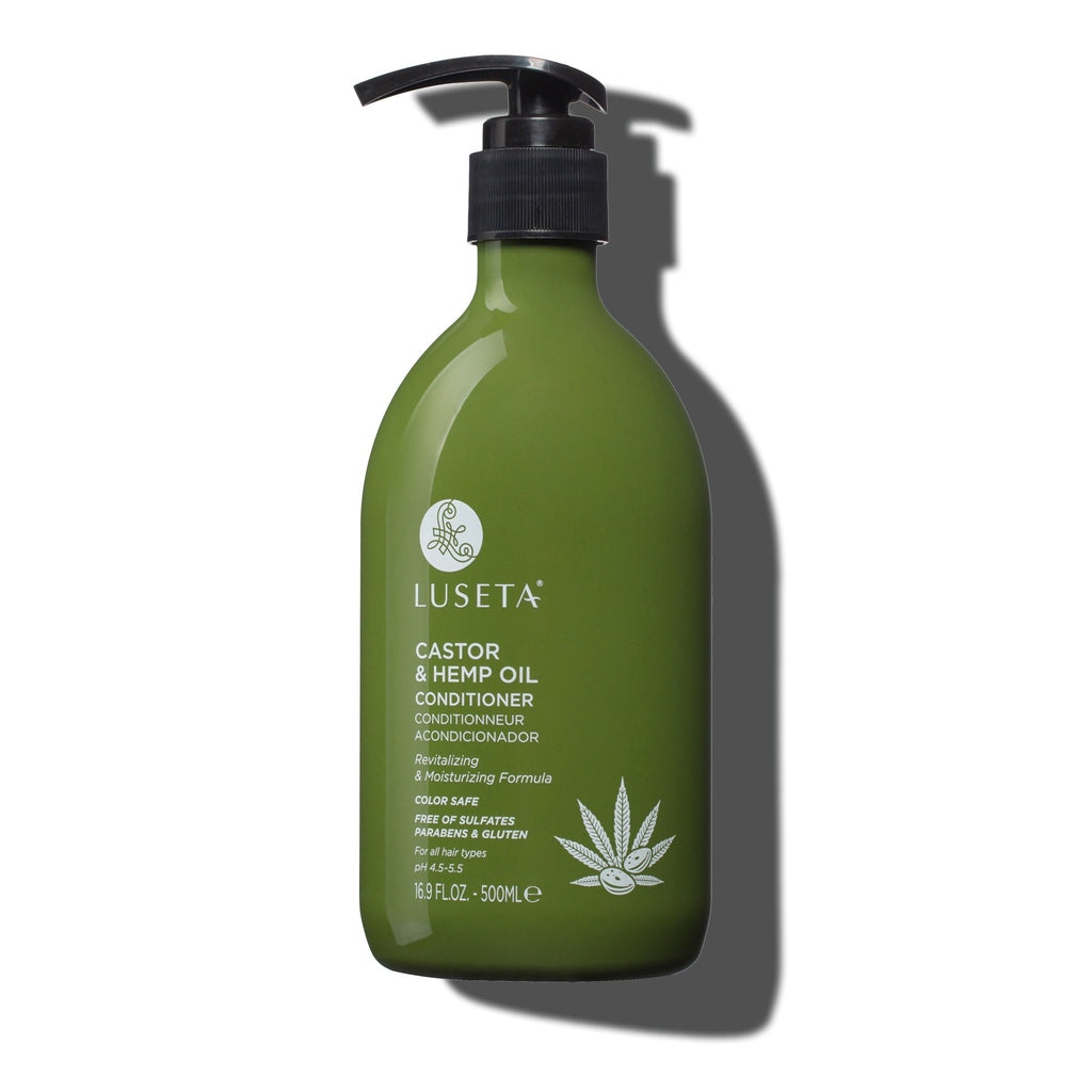 Castor & Hemp Oil Conditioner - Luseta Beauty