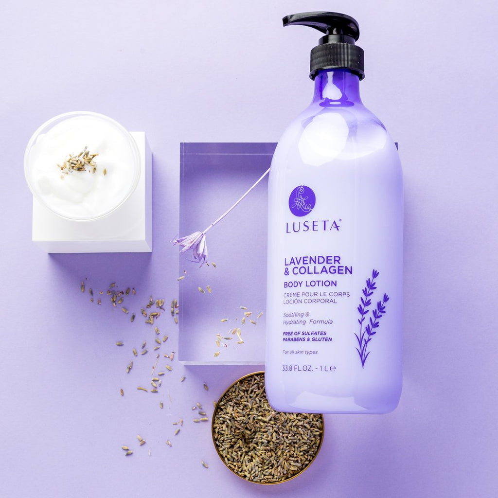 Lavender & Collagen Body Lotion - Luseta Beauty