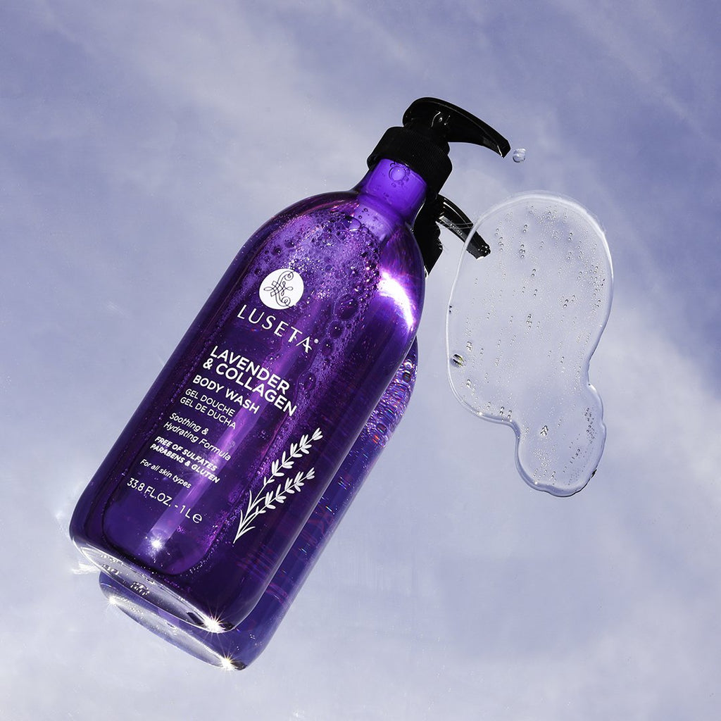 Lavender & Collagen Body Wash - Luseta Beauty