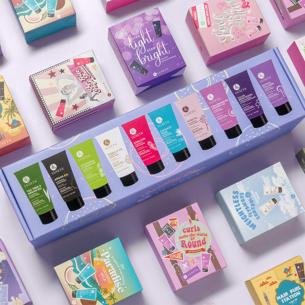 Mini Healthy Hair Starter Set Haircare Set Luseta Beauty 