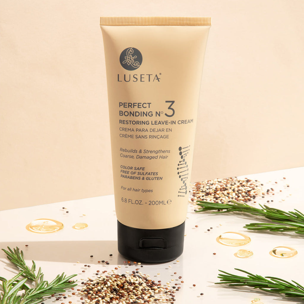 Perfect Bonding No.3 Restoring Leave-in Cream Hair Treatment Luseta Beauty 6.8oz 