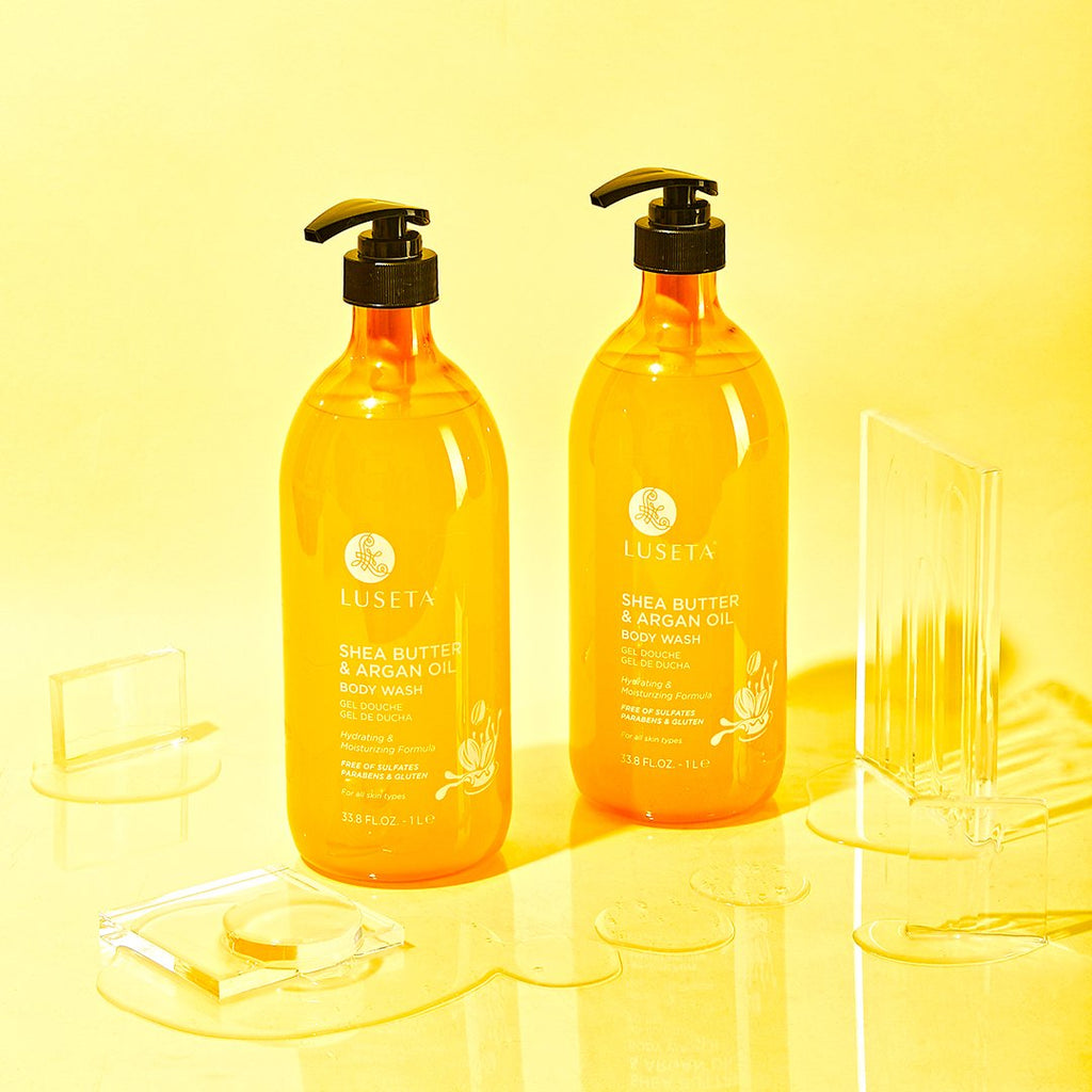 Shea Butter & Argan Oil Body Wash - Luseta Beauty